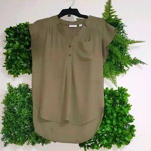 Olive Green Blouse